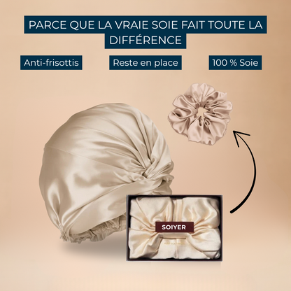 Bonnet en soie prenium