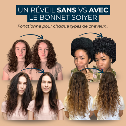 Bonnet en soie prenium