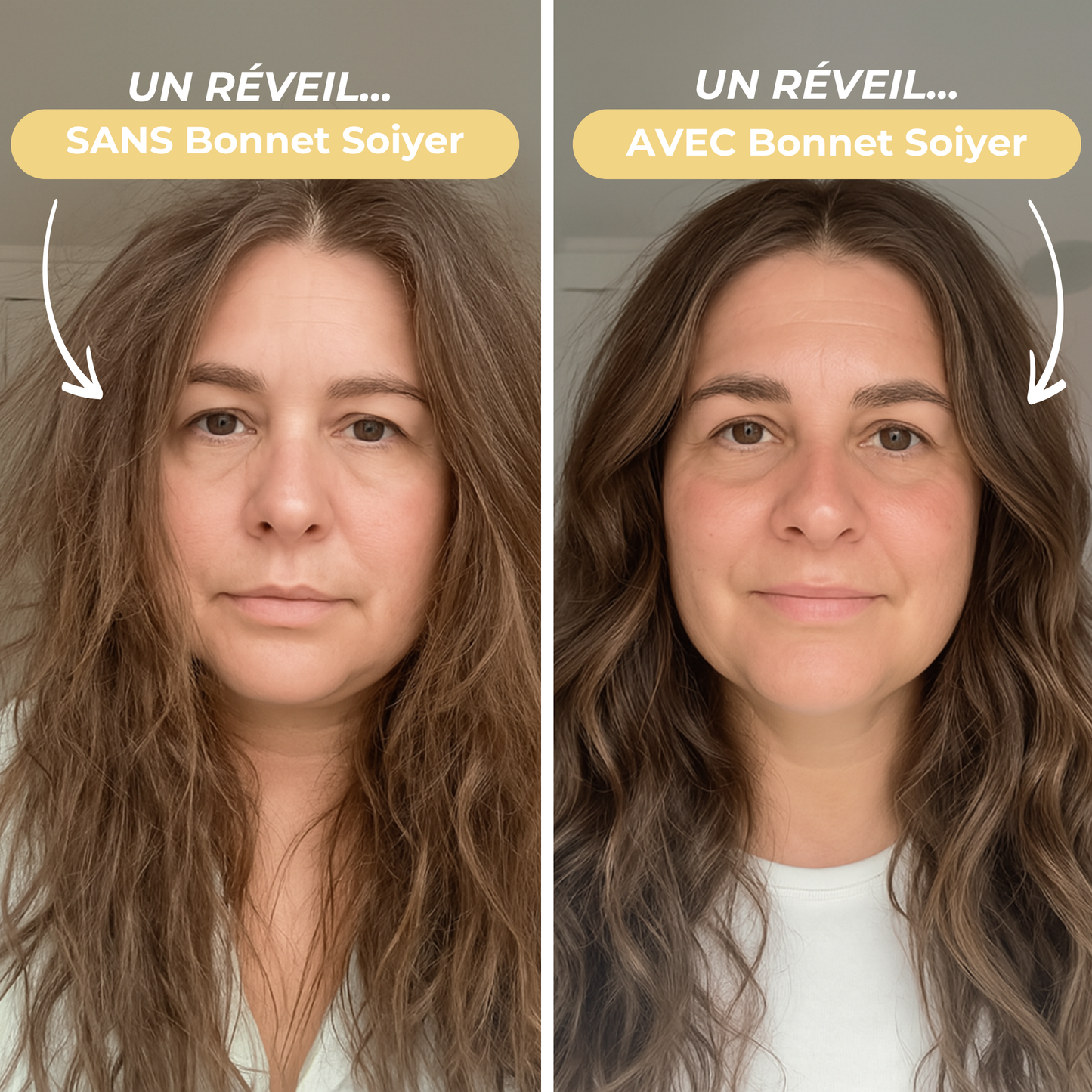 Bonnet de protection capillaire en soie